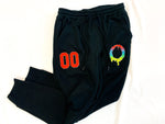 Black “O/00” Sweatpants