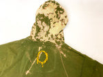 Army Green Pullover Hoodie (Bleached Hood)