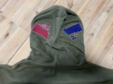 Midweight Army Green “401” Hoodie