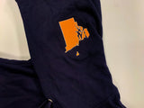 Midweight Navy Blue “401” Hoodie