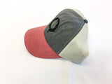 Black/Cardinal Red Trucker Cap